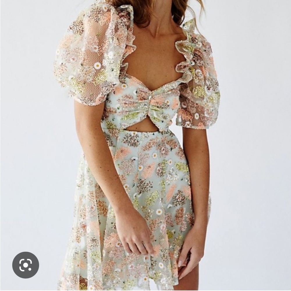 Alice McCall Celestial Creature Mini Dress.